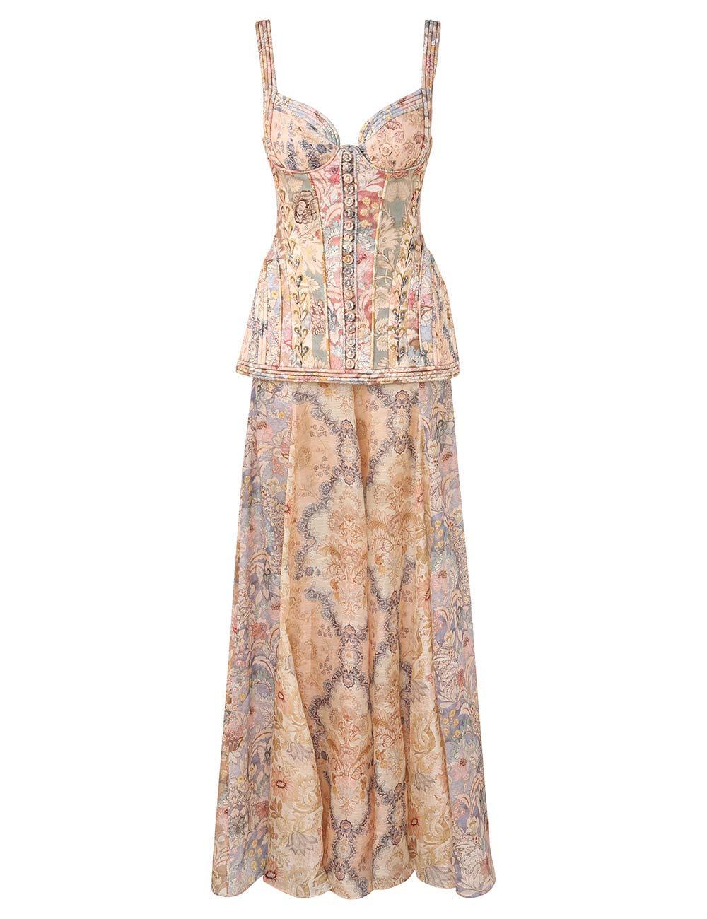 Zimmermann Rebellion Corded Maxi Dress