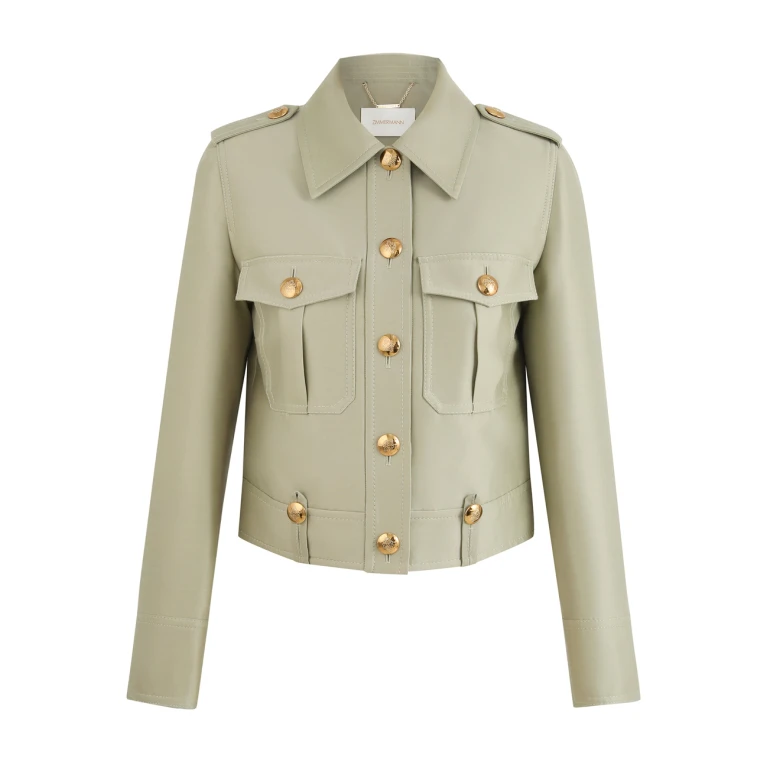 Elevate your elegance in this Zimmermann Jackets   from the 2025 resort wear edit