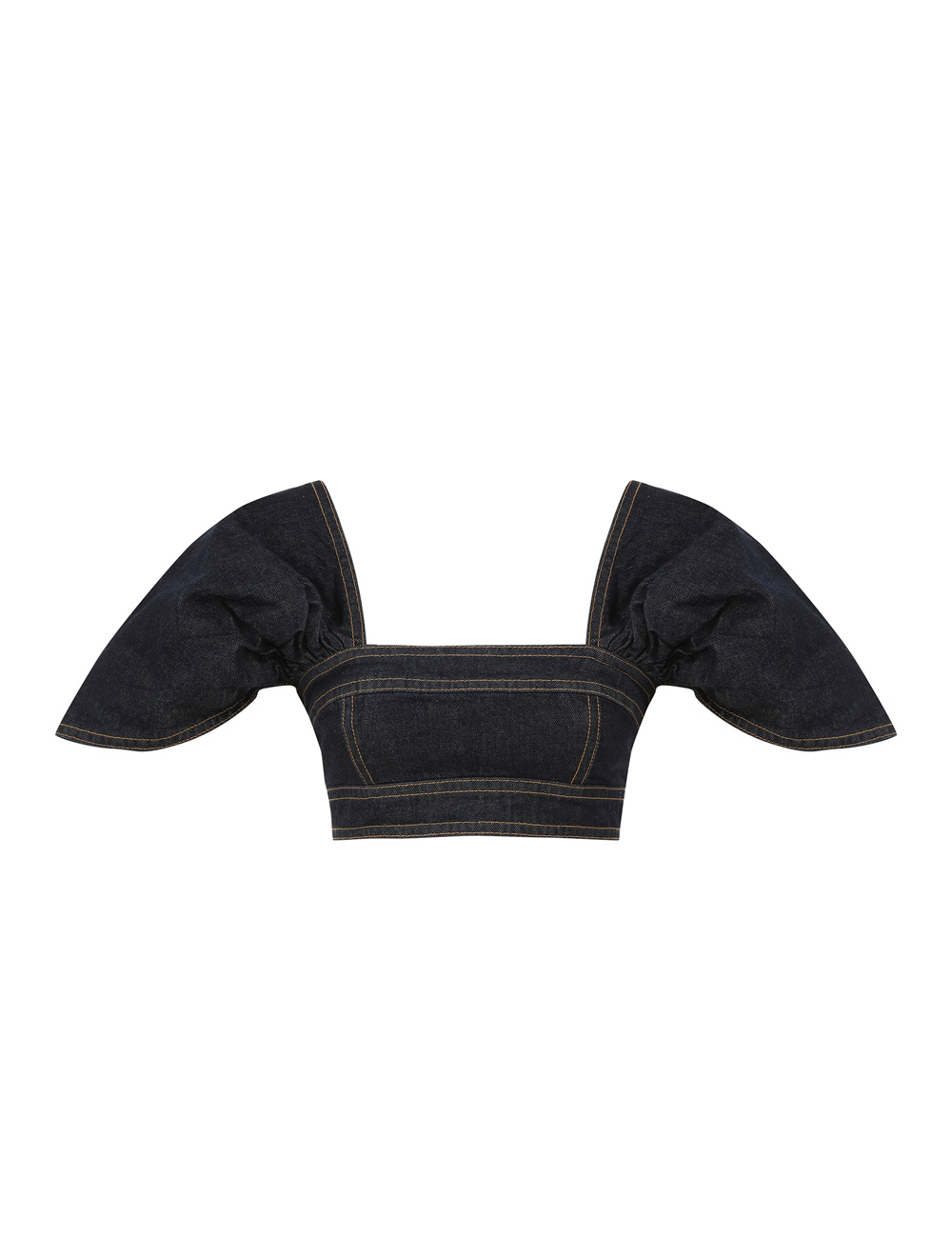 Zimmermann Rebellion Denim Bodice Top