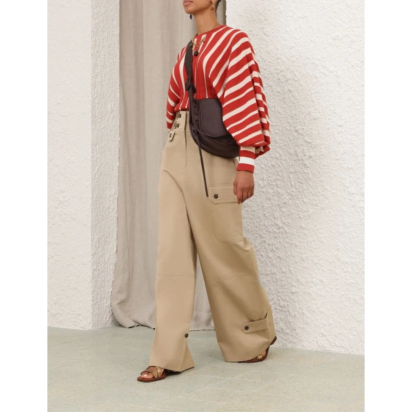 Elevate your elegance in this Zimmermann Knitwear   from the 2025 resort wear edit