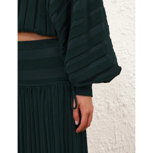 Elevate your elegance in this Zimmermann Knitwear   from the 2025 resort wear edit