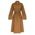 Zimmermann Rebellion Drawstring Trench | Ready to Wear 2025 Collection Luxury Shoes Elevate your elegance in this Zimmermann Coats from the 2025 resort wear edit