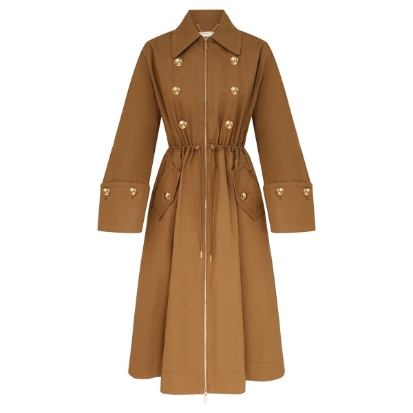 Elevate your elegance in this Zimmermann Coats   from the 2025 resort wear edit