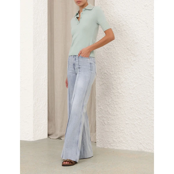 Elevate your elegance in this Zimmermann Tops   from the 2025 resort wear edit