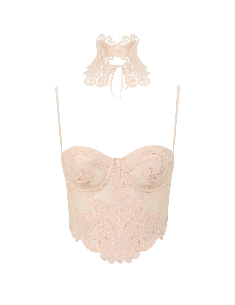 Zimmermann Rebellion Filigree Bodice | Ready to Wear 2025 Collection Luxury Shoes Elevate your elegance in this Zimmermann Tops from the 2025 resort wear edit