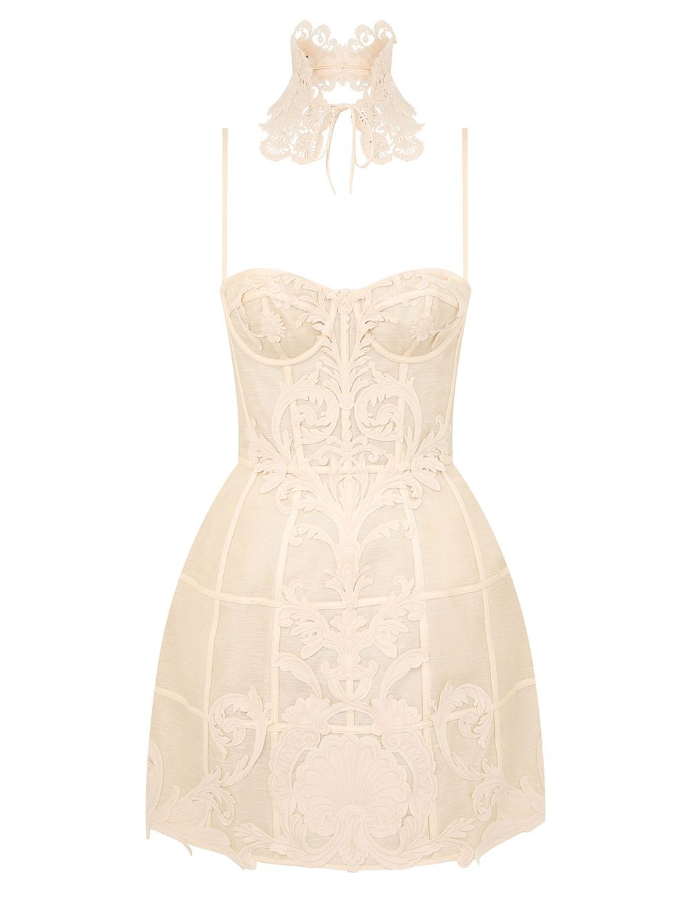 Zimmermann Rebellion Filigree Mini Dress