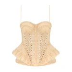 Elevate your elegance in this Zimmermann Tops   from the 2025 resort wear edit