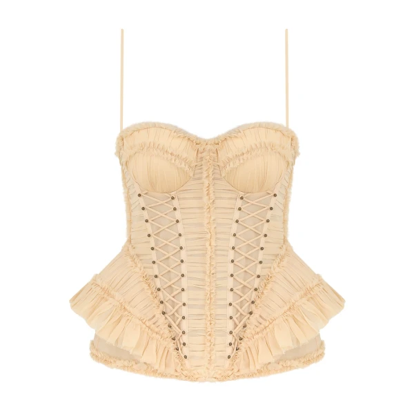 Elevate your elegance in this Zimmermann Tops   from the 2025 resort wear edit