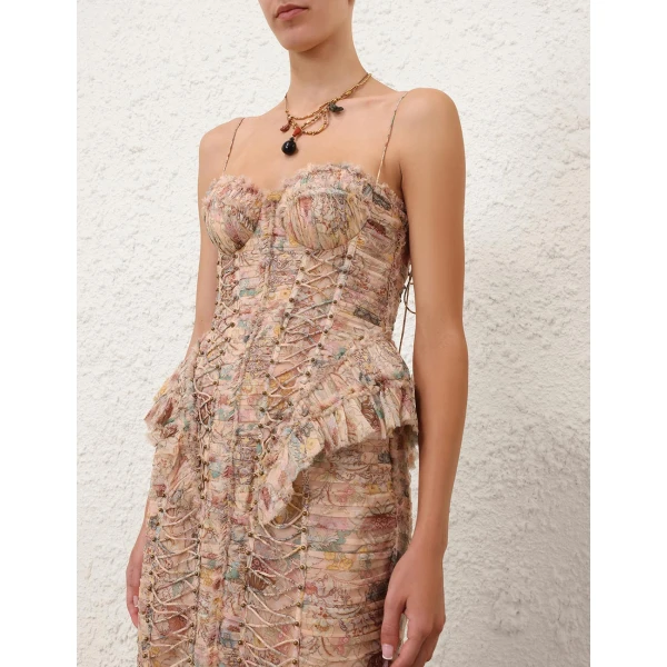 Elevate your elegance in this Zimmermann Dresses   from the 2025 resort wear edit