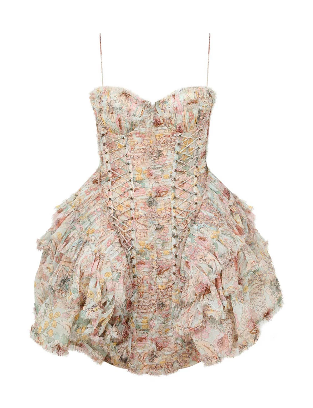 Zimmermann Rebellion Frayed Mini Dress | Ready to Wear 2025 Collection Luxury Shoes Elevate your elegance in this Zimmermann Dresses from the 2025 resort wear edit