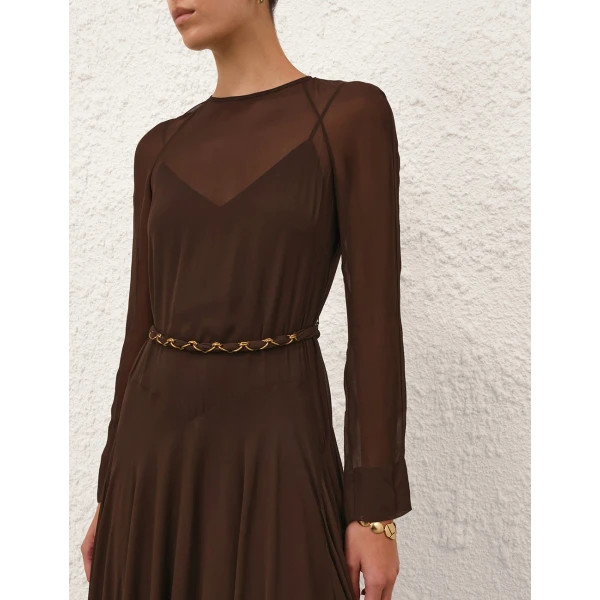 Elevate your elegance in this Zimmermann Dresses   from the 2025 resort wear edit