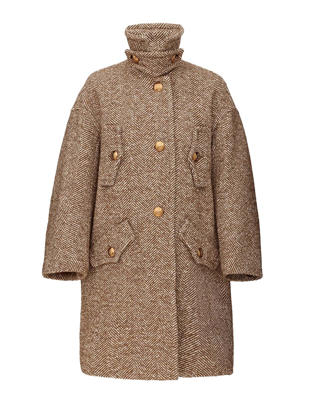 Zimmermann Rebellion Herringbone Coat