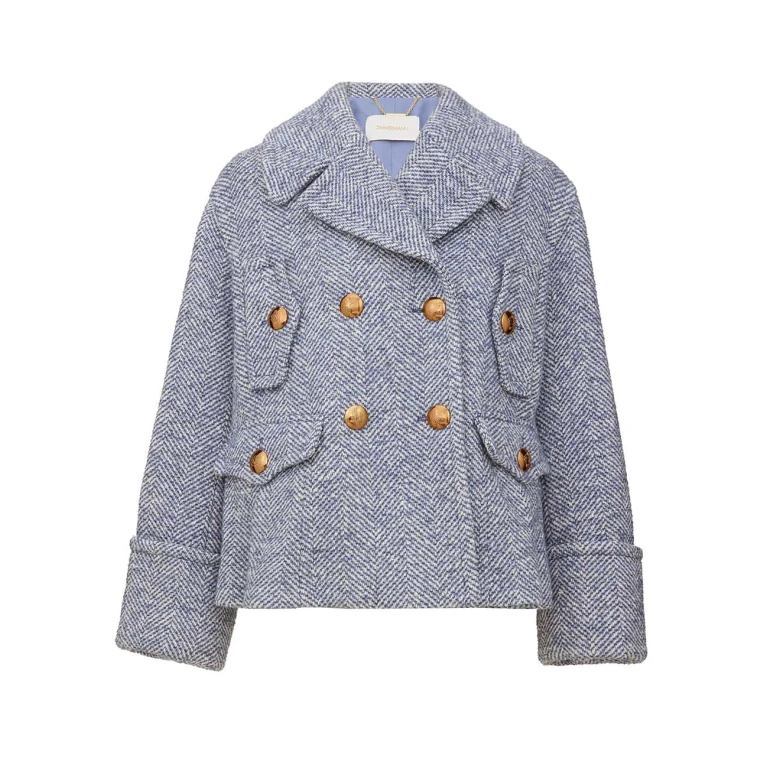 Elevate your elegance in this Zimmermann Coats   from the 2025 resort wear edit