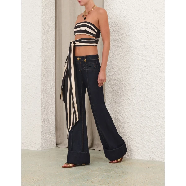 Elevate your elegance in this Zimmermann Tops   from the 2025 resort wear edit