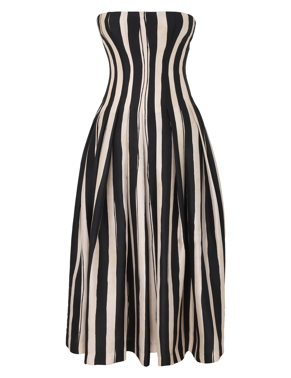 Zimmermann Rebellion Paint Stripe Gown