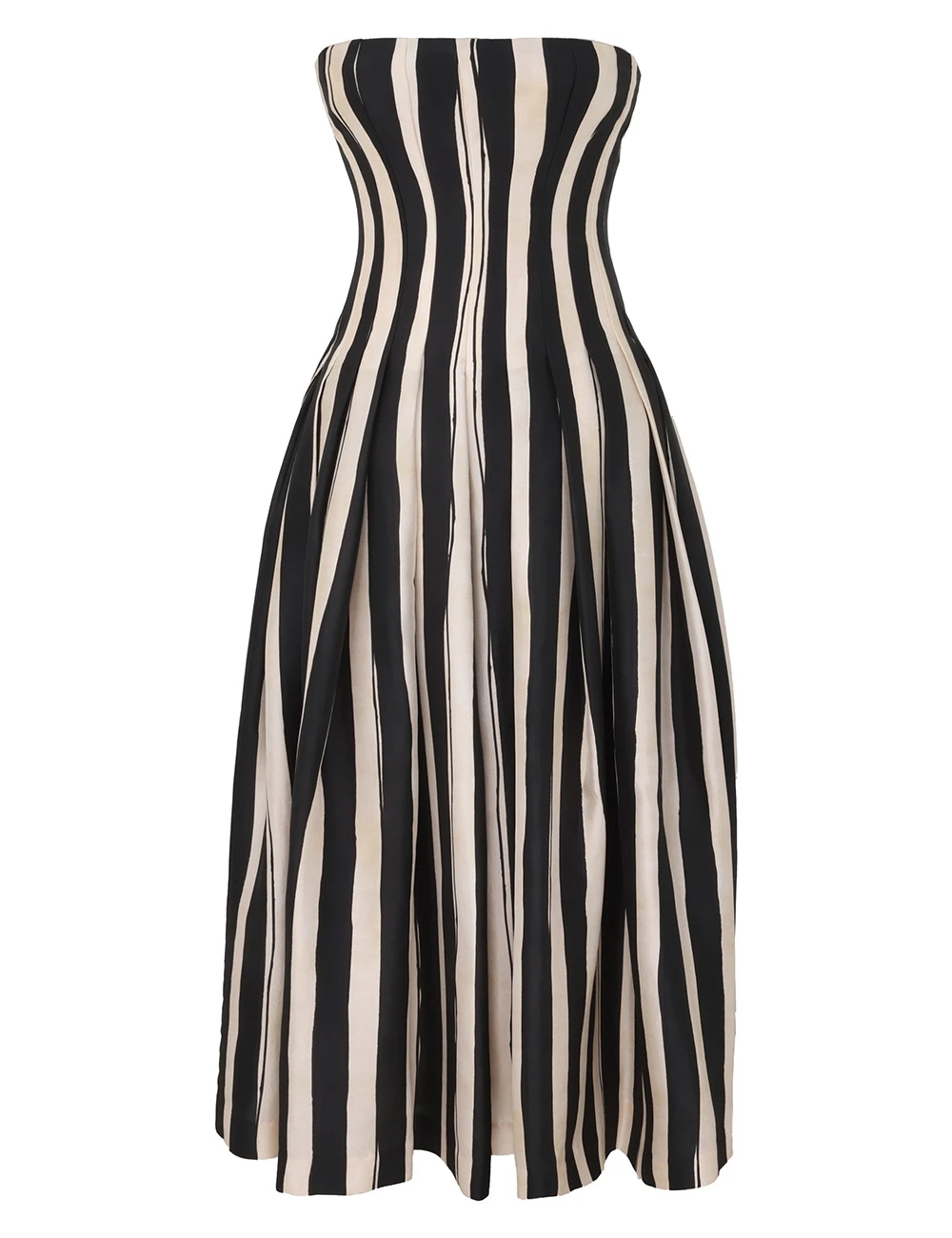 Zimmermann Rebellion Paint Stripe Gown | Ready to Wear 2025 Collection Luxury Shoes Elevate your elegance in this Zimmermann Dresses from the 2025 resort wear edit