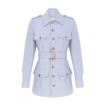 Zimmermann Rebellion Pinstripe Jacket | Ready to Wear 2025 Collection Luxury Shoes Elevate your elegance in this Zimmermann Jackets from the 2025 resort wear edit