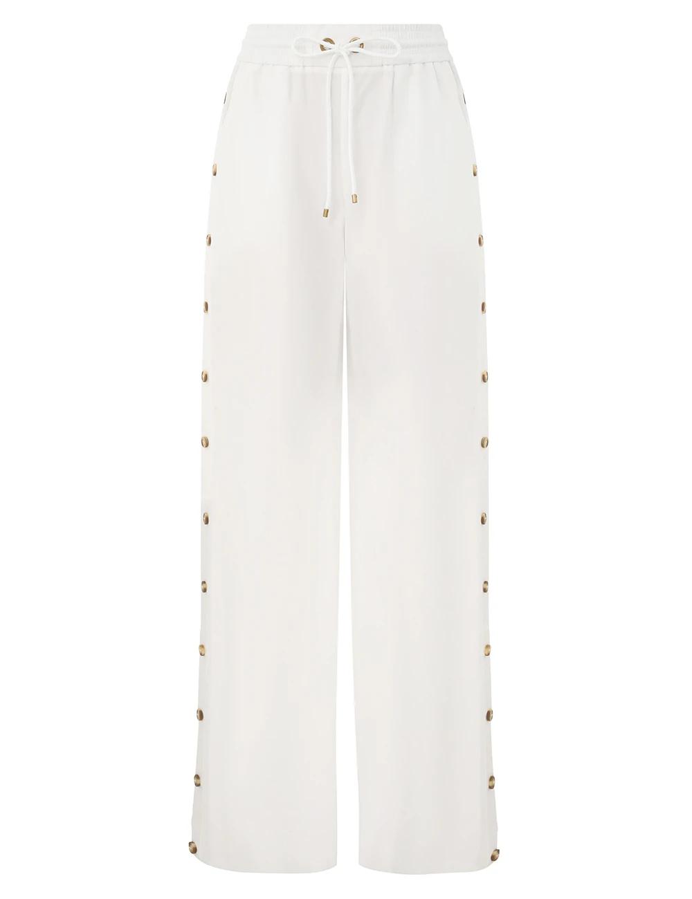 Zimmermann Rebellion Poplin Button Pant | Ready to Wear 2025 Collection Luxury Shoes Elevate your elegance in this Zimmermann Pants from the 2025 resort wear edit
