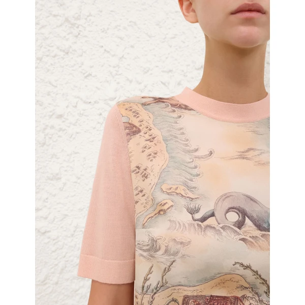 Elevate your elegance in this Zimmermann Tops   from the 2025 resort wear edit