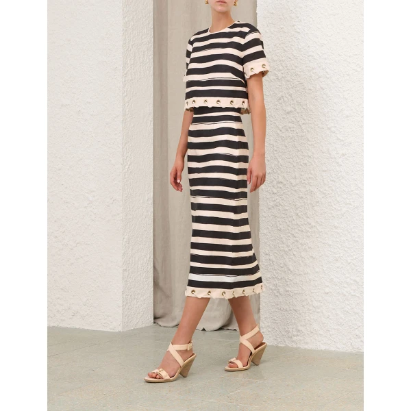 Elevate your elegance in this Zimmermann Tops   from the 2025 resort wear edit