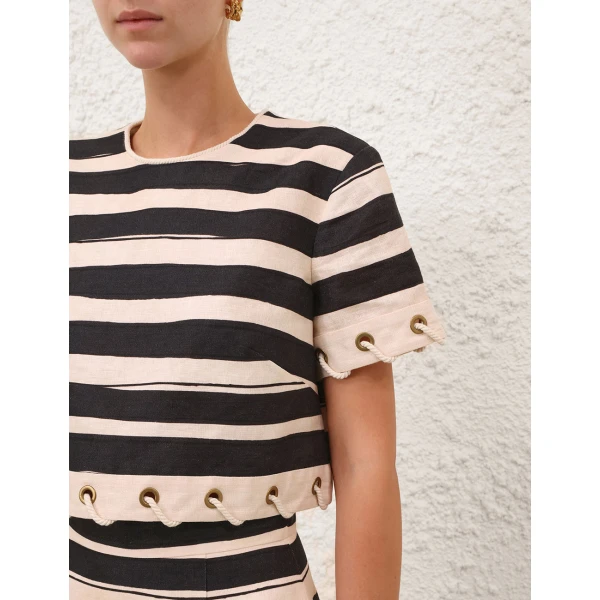 Elevate your elegance in this Zimmermann Tops   from the 2025 resort wear edit