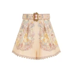 Zimmermann Rebellion Tuck Short | Ready to Wear 2025 Collection Luxury Shoes Elevate your elegance in this Zimmermann Shorts from the 2025 resort wear edit