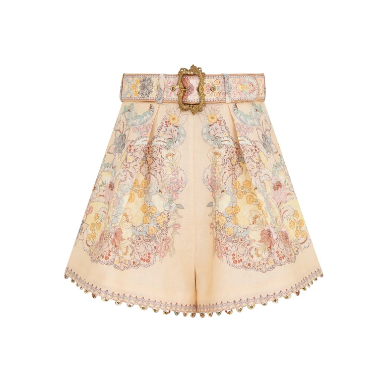 Elevate your elegance in this Zimmermann Shorts   from the 2025 resort wear edit