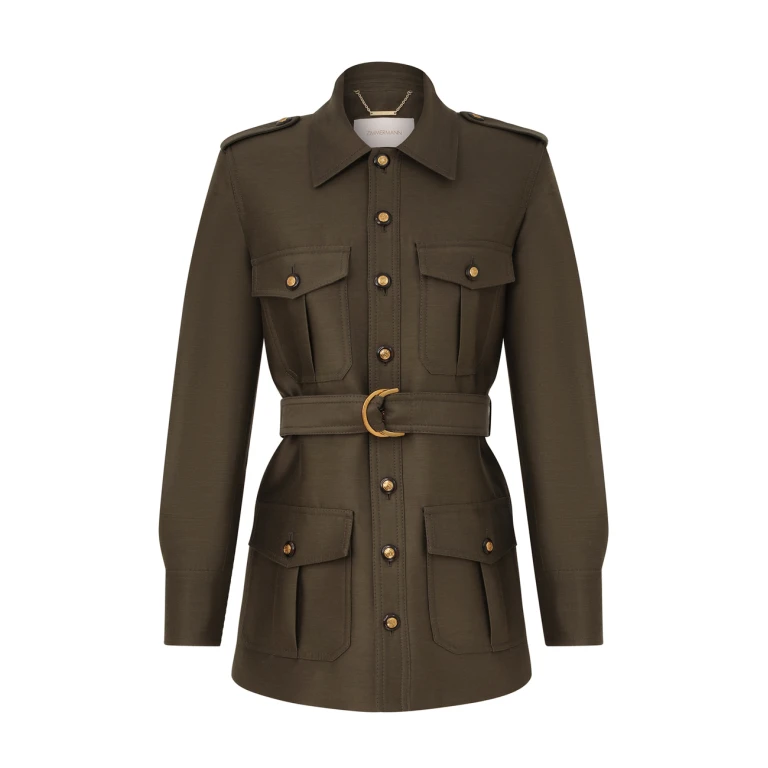Elevate your elegance in this Zimmermann Jackets   from the 2025 resort wear edit