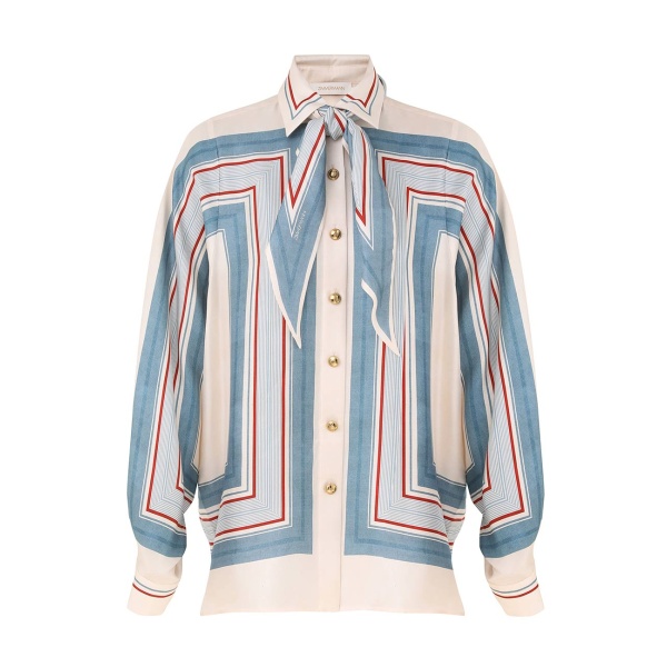 Elevate your elegance in this Zimmermann Tops   from the 2025 resort wear edit