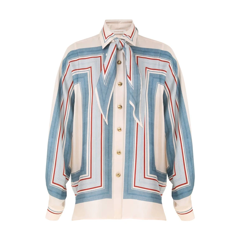 Elevate your elegance in this Zimmermann Tops   from the 2025 resort wear edit
