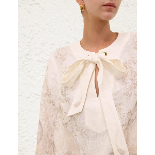 Elevate your elegance in this Zimmermann Dresses   from the 2025 resort wear edit