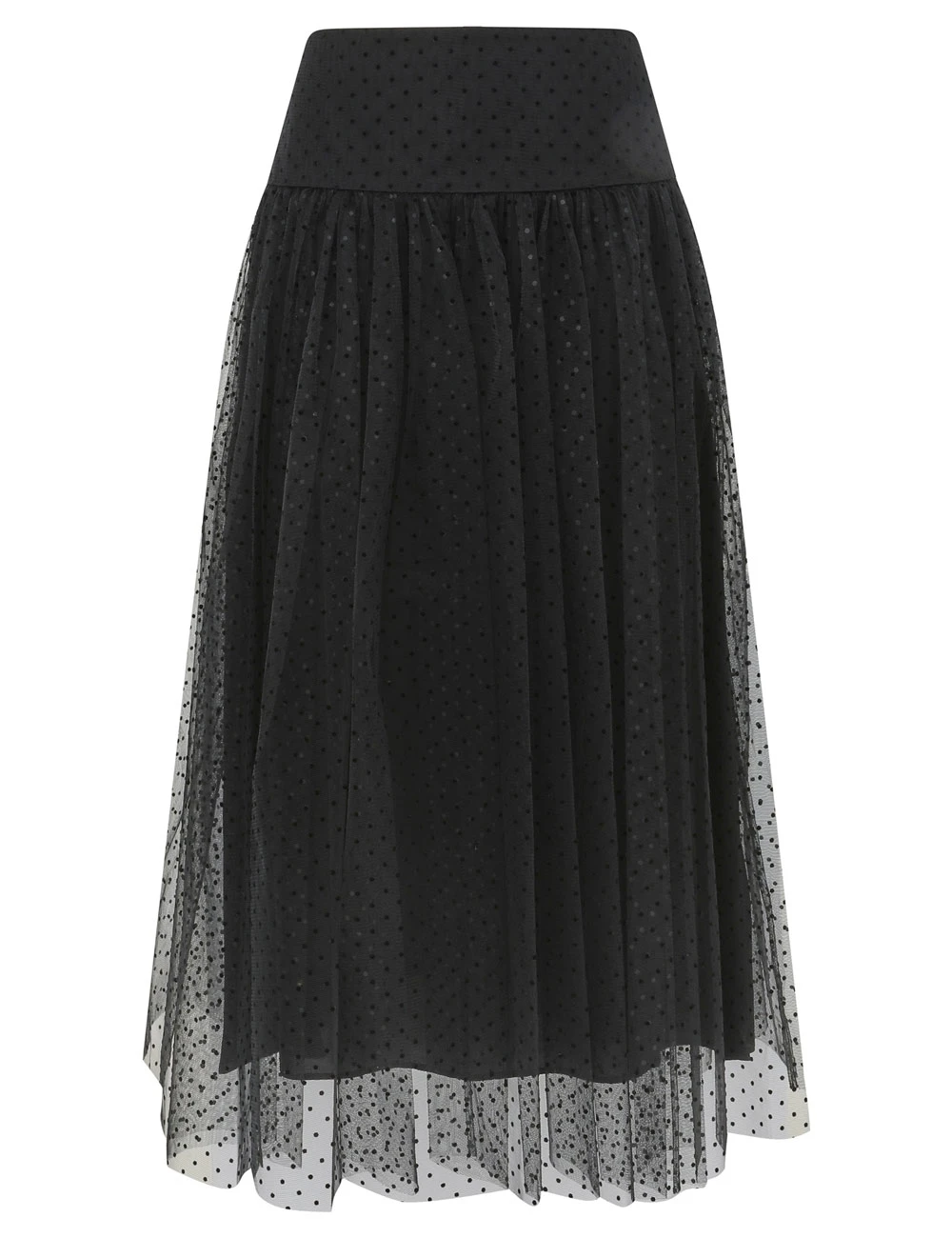 Zimmermann Tulle Dot Midi Skirt | Ready to Wear 2025 Collection Luxury Shoes Elevate your elegance in this Zimmermann Skirts from the 2025 resort wear edit