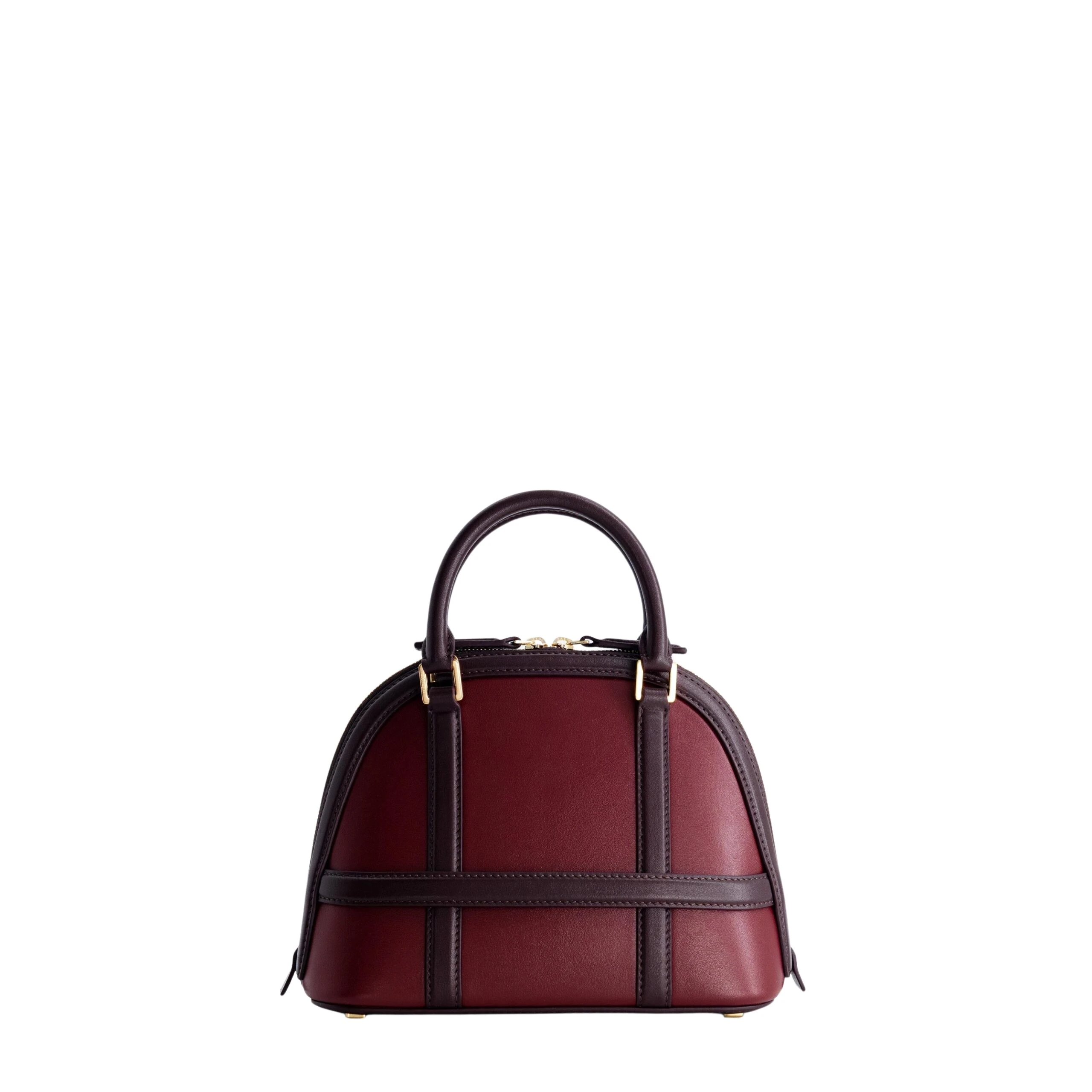 mlouye-12-Mini-Bordeaux-Bags-scaled93310_nobg Mlouye 12 Mini - Bordeaux Bag a Architectural Leather Handbag in Red at Luxury Handbags Luxury