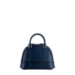 Mlouye 12 Mini - Navy Bag a Architectural Leather Handbag in Blue at  Luxury Handbags Luxury