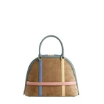 Mlouye 12 - Suede Gummy Bag a Architectural Leather Handbag in Multicolour at  Luxury Handbags Luxury