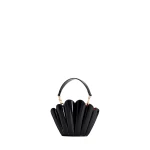Mlouye Micro Seashell - Patent Black Bag a Architectural Leather Handbag in Black at  Luxury Handbags Luxury