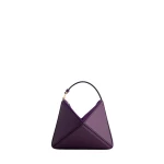 Mlouye Mini Flex Bag - Dark Grapes Bag a Architectural Leather Handbag in Brown at  Luxury Handbags Luxury