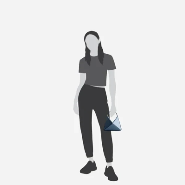 Mlouye Mini Flex Bag - Denim Bag a Architectural Leather Handbag in Blue at  Luxury Handbags Luxury