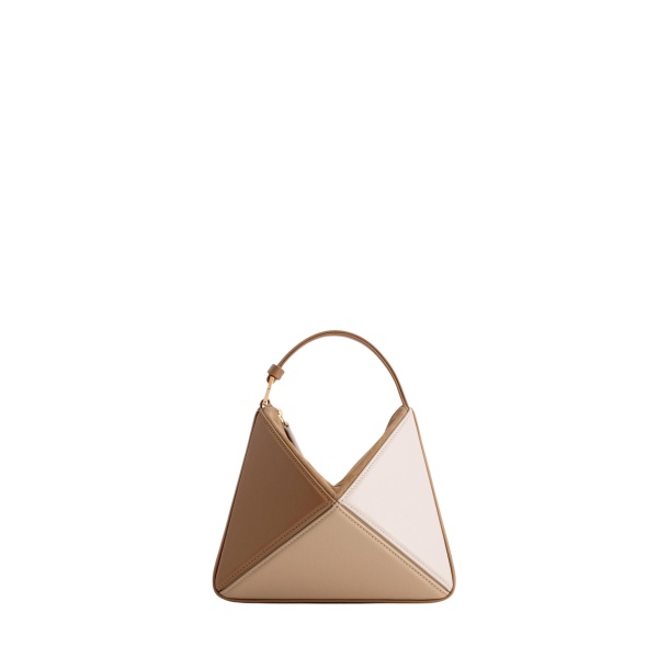Mlouye Mini Flex Bag - Milky Bag a Architectural Leather Handbag in Brown at  Luxury Handbags Luxury