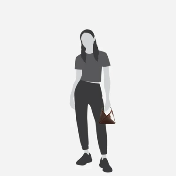Mlouye Mini Flex Bag - Patent Brown Bag a Architectural Leather Handbag in Brown at  Luxury Handbags Luxury