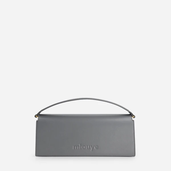 Mlouye Naomi Baguette - Rusty Bag a Architectural Leather Handbag in Brown at  Luxury Handbags Luxury