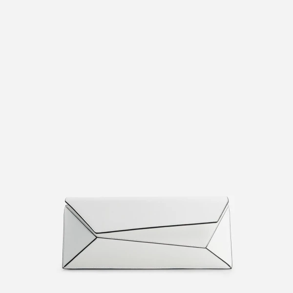 Mlouye Naomi Baguette - White Bag a Architectural Leather Handbag in Ivory at  Luxury Handbags Luxury
