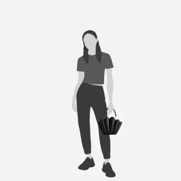 Mlouye Seashell Crossbody - Black Bag a Architectural Leather Handbag in Black at  Luxury Handbags Luxury