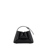 Mlouye Sera Mia - Black Bag a Architectural Leather Handbag in Black at  Luxury Handbags Luxury