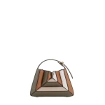 Mlouye Sera Mia - Camo Bag a Architectural Leather Handbag in Brown at  Luxury Handbags Luxury