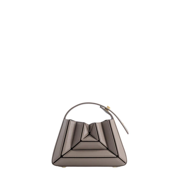 Mlouye Sera Mia - Earth Bag a Architectural Leather Handbag in Brown at  Luxury Handbags Luxury