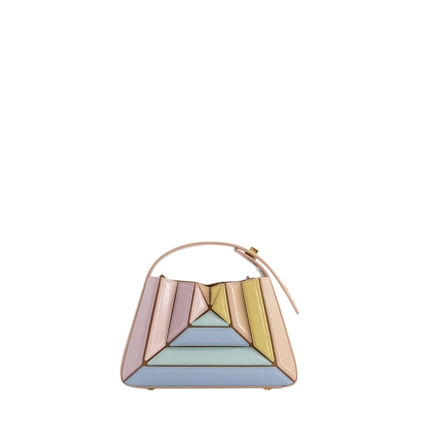 Mlouye Sera Mia - Mermaid Multicolor Bag a Architectural Leather Handbag in Multicolour at  Luxury Handbags Luxury