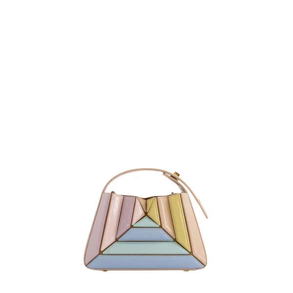 Mlouye Sera Mia - Mermaid Multicolor Bag a Architectural Leather Handbag in Multicolour at  Luxury Handbags Luxury