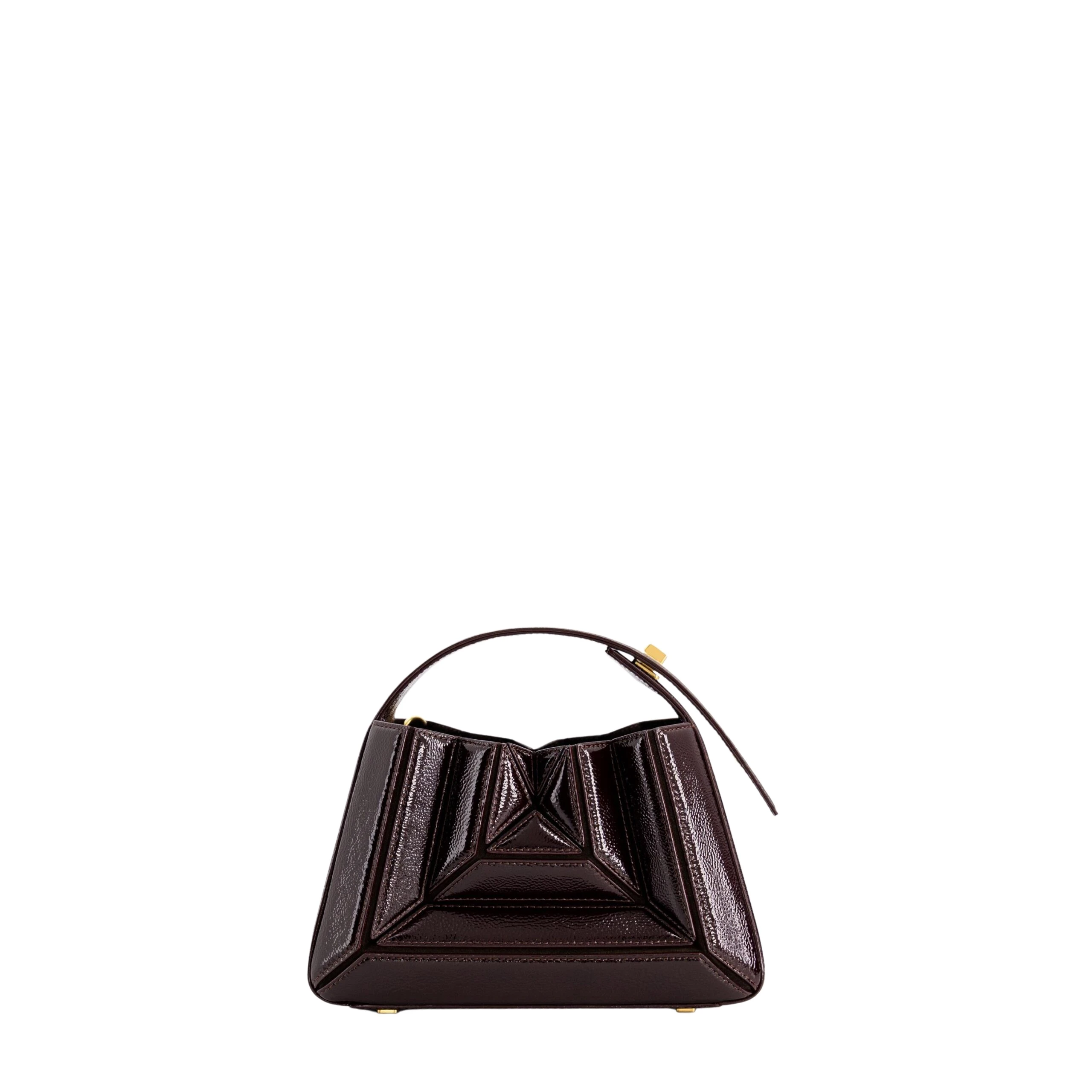 mlouye-Sera-Mia-Naplak-Bordeaux-Bags-scaled46042_nobg Mlouye Sera Mia - Naplak Bordeaux Bag a Architectural Leather Handbag in Red at Luxury Handbags Luxury
