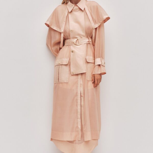Aje Capture Trench Coat, view 3